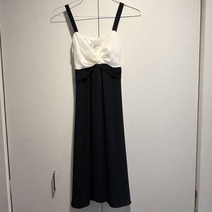 Sophie Gray Black and White Dress.